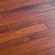 solid hardwood floors indo mahogany collection handscraped natural santos matte W001739896 angle view