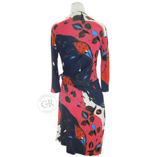 DIANE VON FURSTENBERG DVF Oletta Faux Wrap Dress