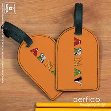 Animal Letters Â© Personalized Luggage Tag for Kids