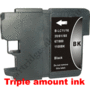 Compatible Brother LC38Bk Black Ink Cartridge High Yield