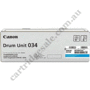 Genuine Canon CART034CD Cyan Drum Unit