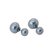 Dior Double Sided Stud Earrings