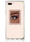 Rose Gold Rectangle w/ Crys...