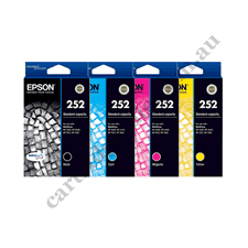Genuine Epson 252 Value Pack