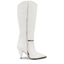  Dora Boot in White & Transparent