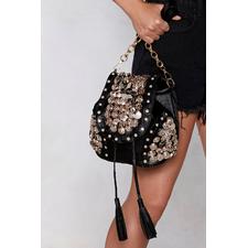  Button Another Level Embellished Backpack | Shop Clothes at Nasty Gal!