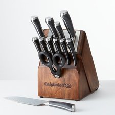 Precision Non-Stick 13-Piece Knife Block Set
