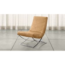 Cooper Armless Leather Chair