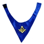 Square & Compass Blue Satin Cravat