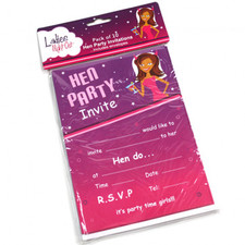 Hens Party Invites From Pecka Products