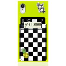 Neon Yellow Square Phone Case