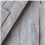 White Split Face Quartzite Tiles close up