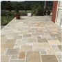Tandur Yellow Riven Limestone Paving