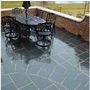 Kotah Black Riven Limestone Paving 