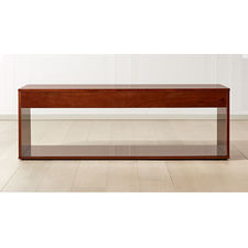 Reyes High-Gloss Olive Wood Coffee Table - Image 1 of 6