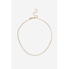 **Gold Single Chain Necklace