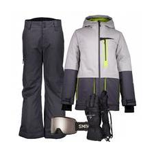 Junior Boy’s Ski Gear Outfit (Fog/Ebony)