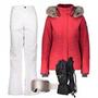 Women’s Ski Gear Outfit (Red/White - Premium)