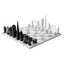  London Marble and Acrylic Chess Set