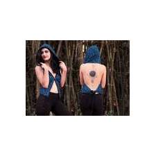 REVERSIBLE LACE Top -  Festival Top, Gypsy Top, Hippie Top, Psytrance, Festival Clothing Women