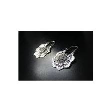 MANDALA Earrings - Silver Earrings, Gypsy Earrings, Flower Earrings, Lotus Earrings, Geometric Earrings, Tribal Earrings, Psytrance, Psy