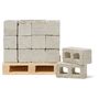  Set of 24 1:12 Model Cinder Blocks
