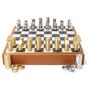  Fowler Leather Chess Set