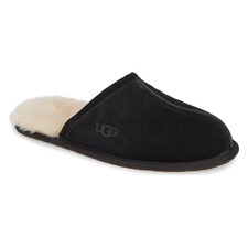 ® Scuff Slipper, Main, color, BLACK SUEDE