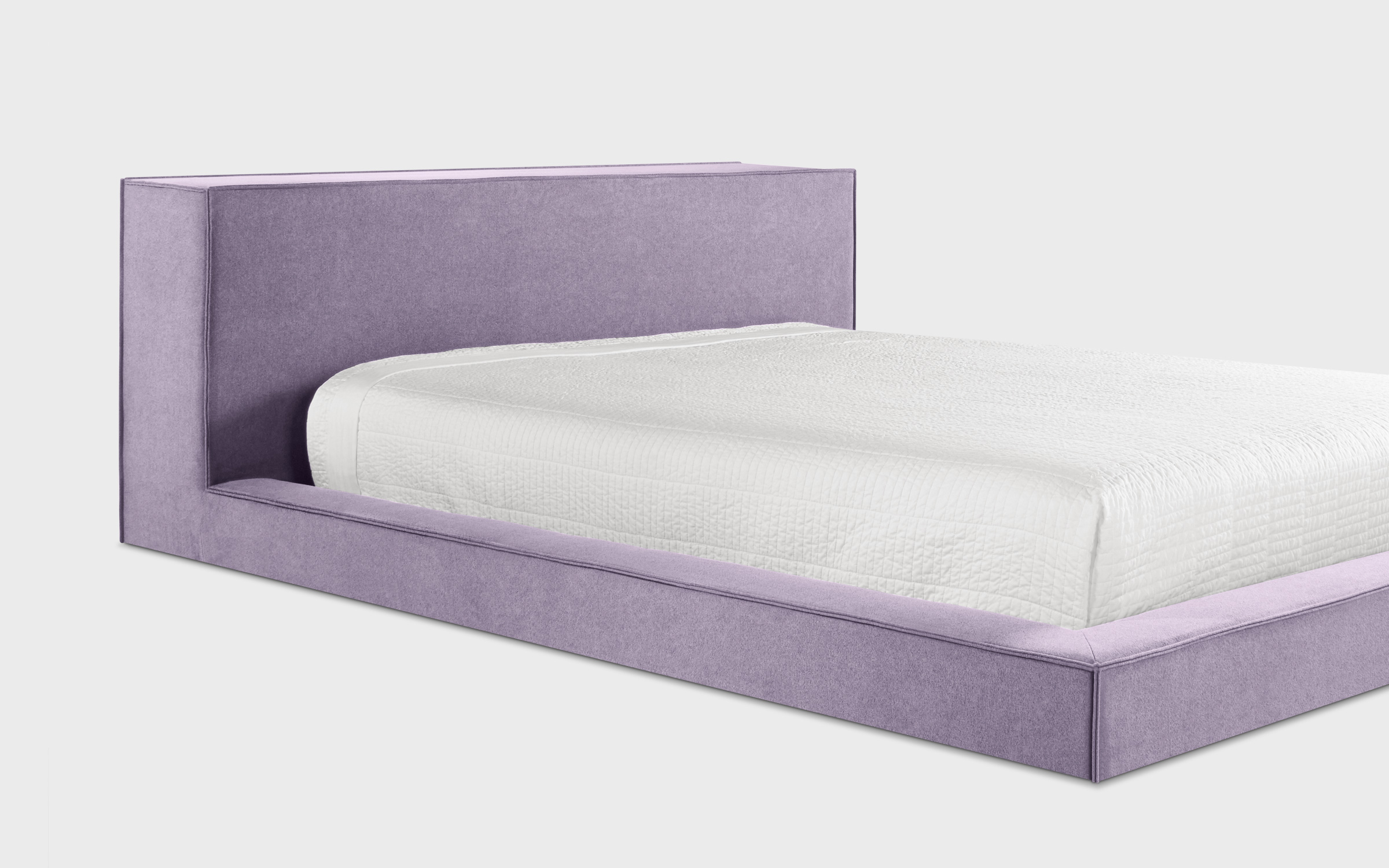Queen Bed - Queen Upholstered Platform Bed | Blu Dot