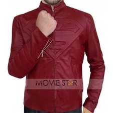 smallville red leather jacket