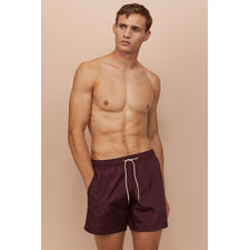 Swim Shorts - Burgundy - Men | H&M US