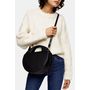  Black Circle Cross Body Bag