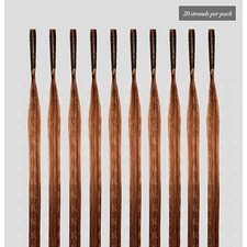 Red brown 20 inch straight micro rings european hair extensions