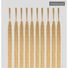 Light blonde 18 inch straight micro rings european hair extensions