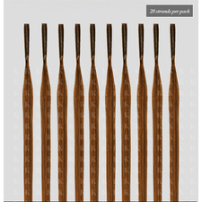 Medium light brown 18 inch micro rings european hair extensions