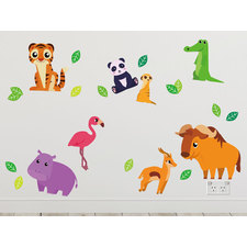 Zoo Animals Wall Stickers