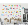Alphabets & Numbers Wall Stickers