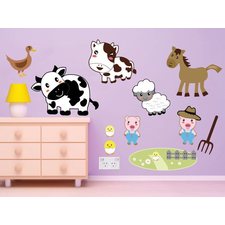 Farm Animals Wall Stickers
