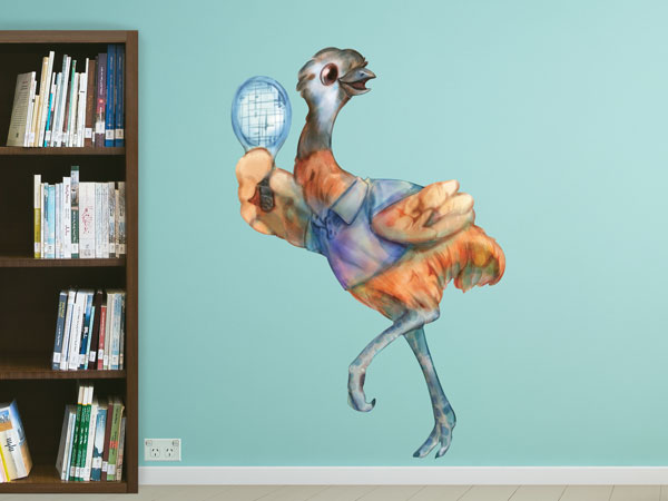 Emu Wall Stickers / Mural