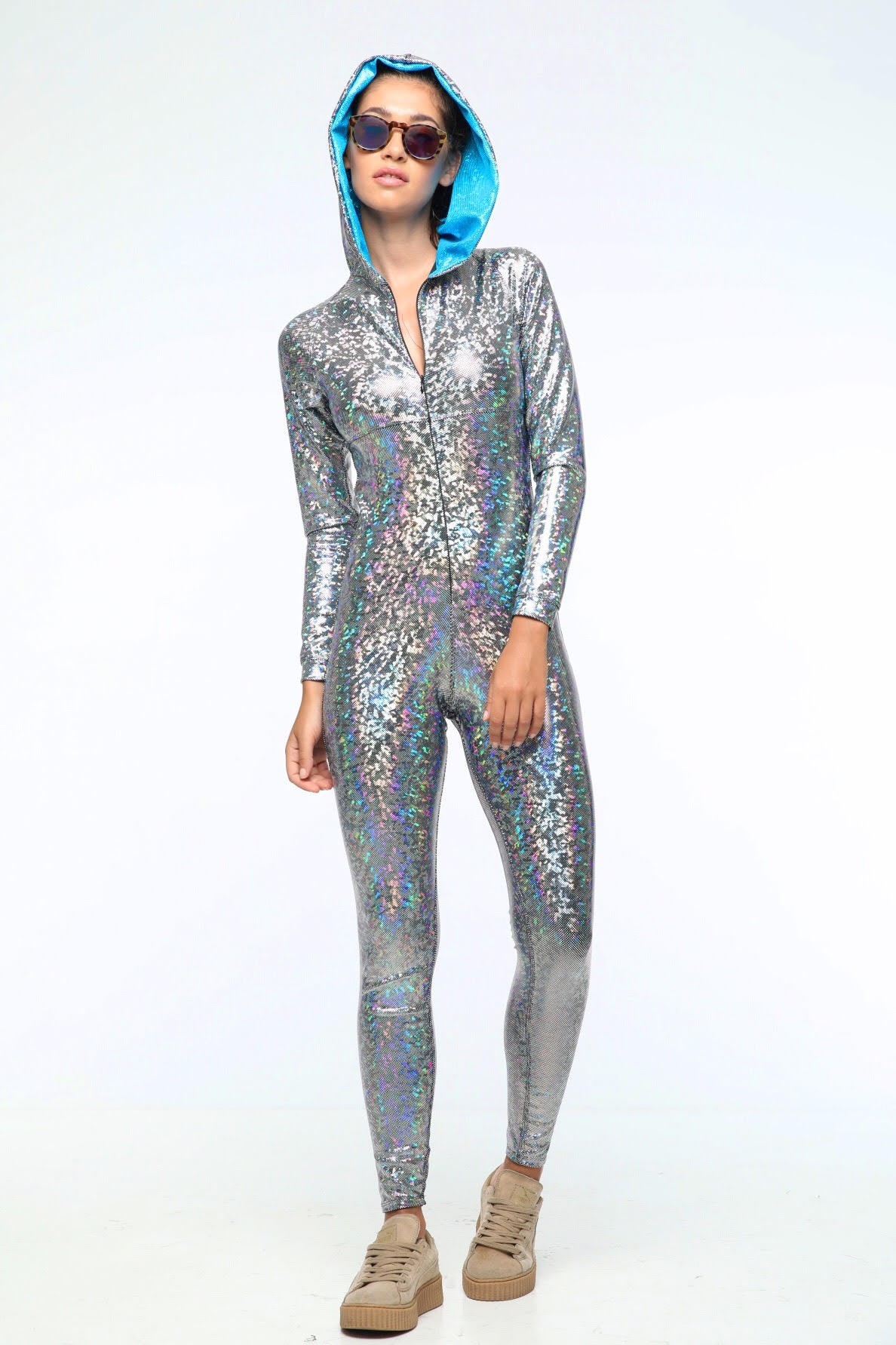 Holographic Jumpsuit by Sea...