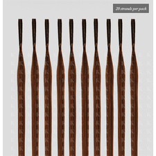 Chocolate brown 18 inch micro rings european hair extensions