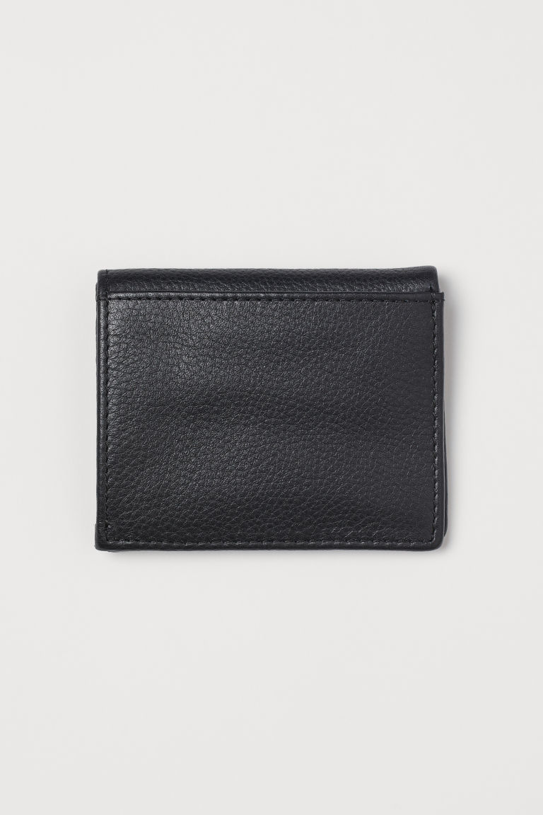 Leather Wallet - Black 