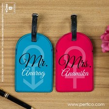 Mr & Mrs IV Â© Personalized Bag Tag
