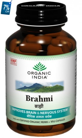 Organic India Brahmi (60 Ca...