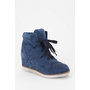Jeffrey Campbell Venice Suede High-Top Wedge-Sneaker