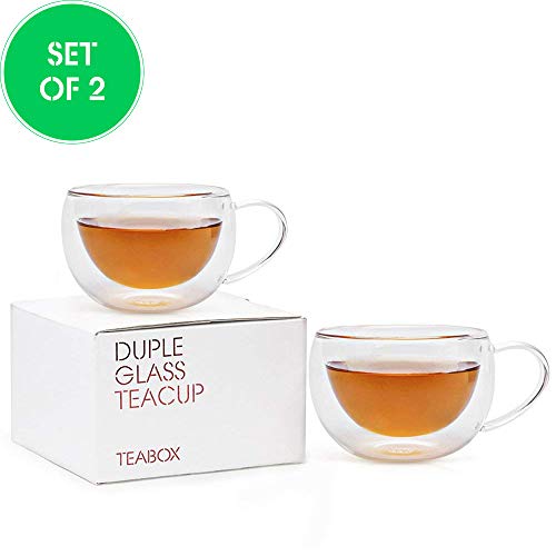 Teabox Glass Teacup (Double...