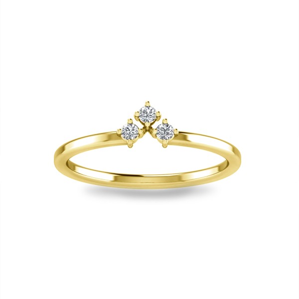 Triangle Diamond Band