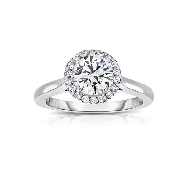 Halo Diamond Ring