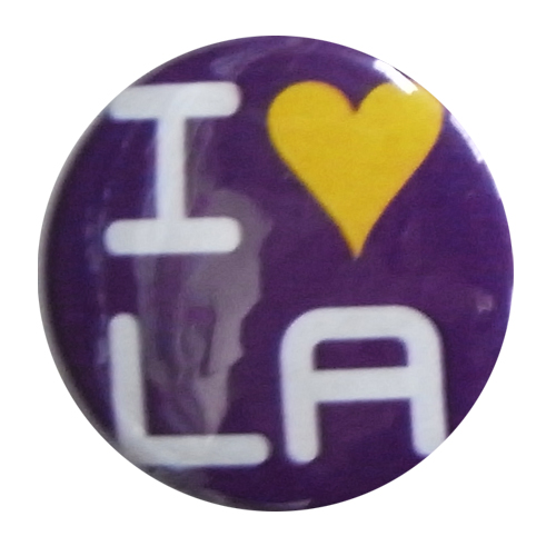Pins - I Love LA (Purple)