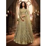 Light Green Net Partywear Lehenga Choli
